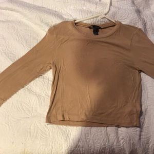 Blush color Long Sleeve Top